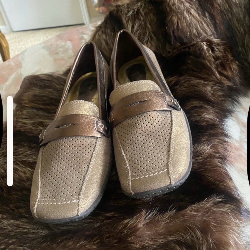 Amalfi Women's Loafers in Tan and Brown